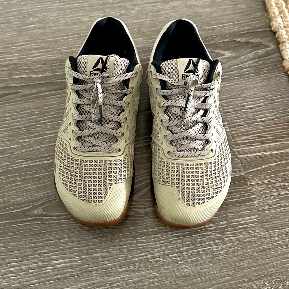Reebok CrossFit Nano 4.0 Sand Beige Cross Training Lifting Shoes US Women's 7